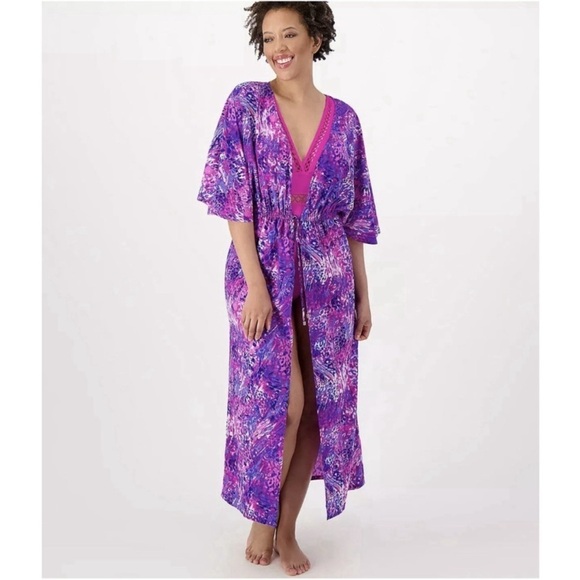 Belle by Kim Gravel Other - Belle by Kim Gravel Front Toe Swim Cover Up